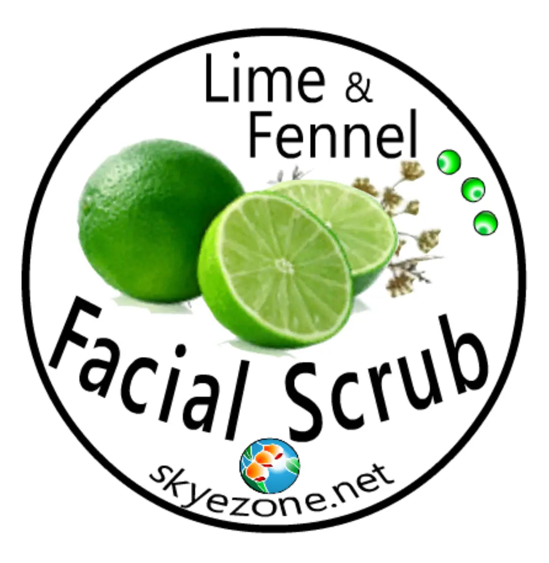 Face Scrub - Lime & Fennel