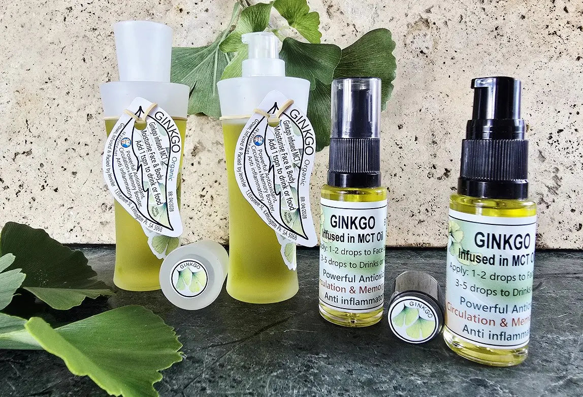 Ginkgo Biloba Infused Oil