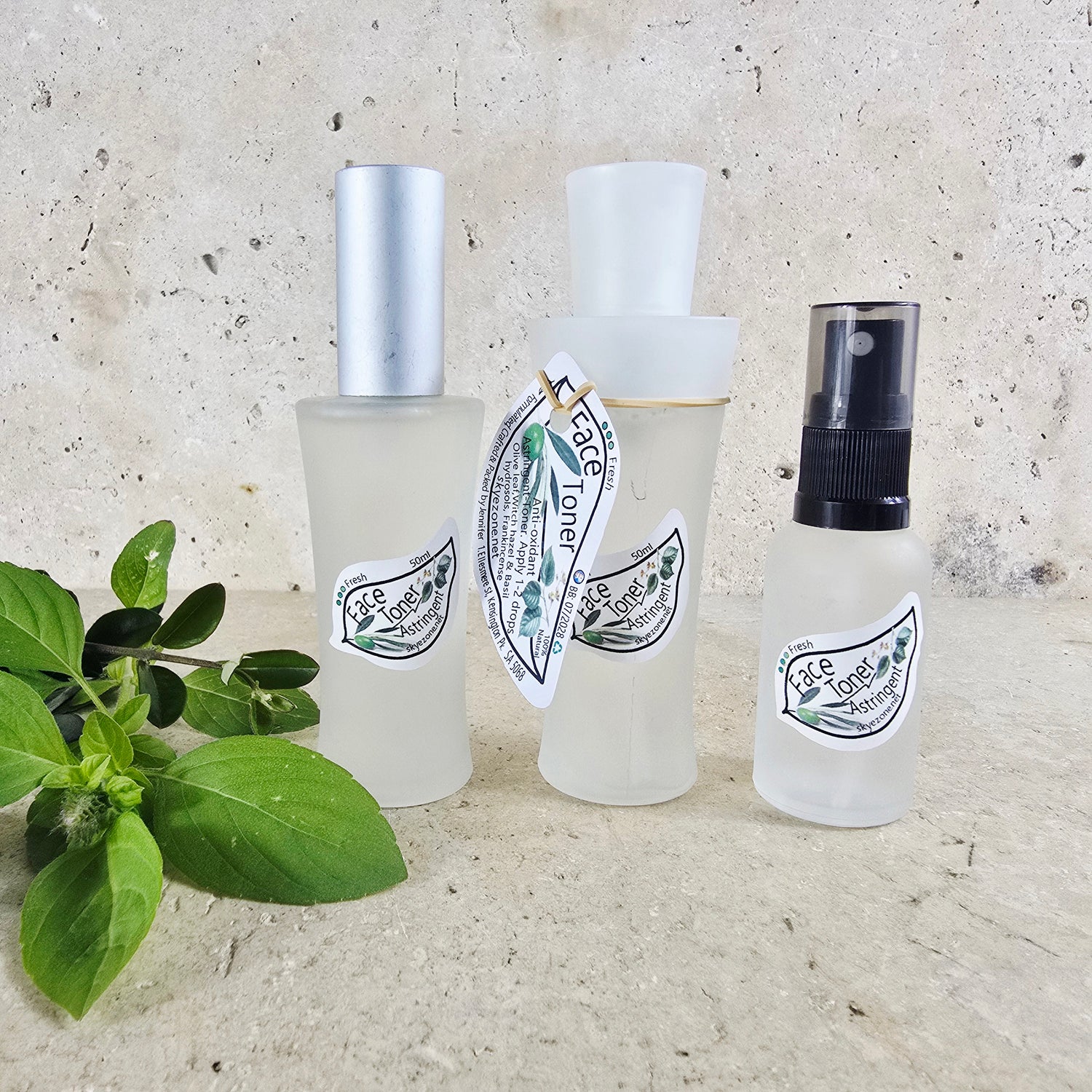 Face Toner - Olive Leaf & Basil