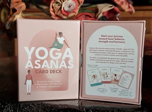 Yoga Asanas Card Deck