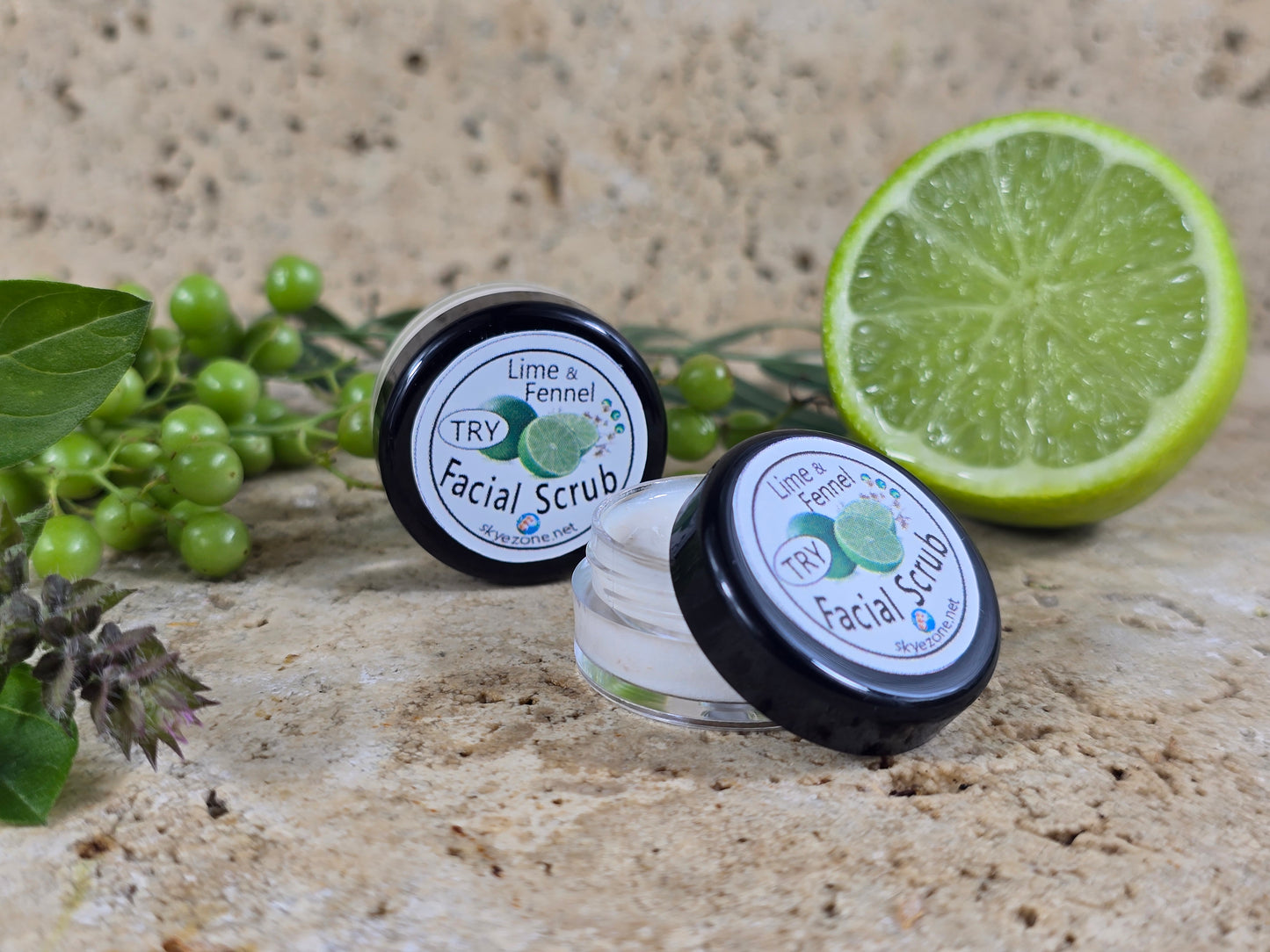 Face Scrub - Lime & Fennel