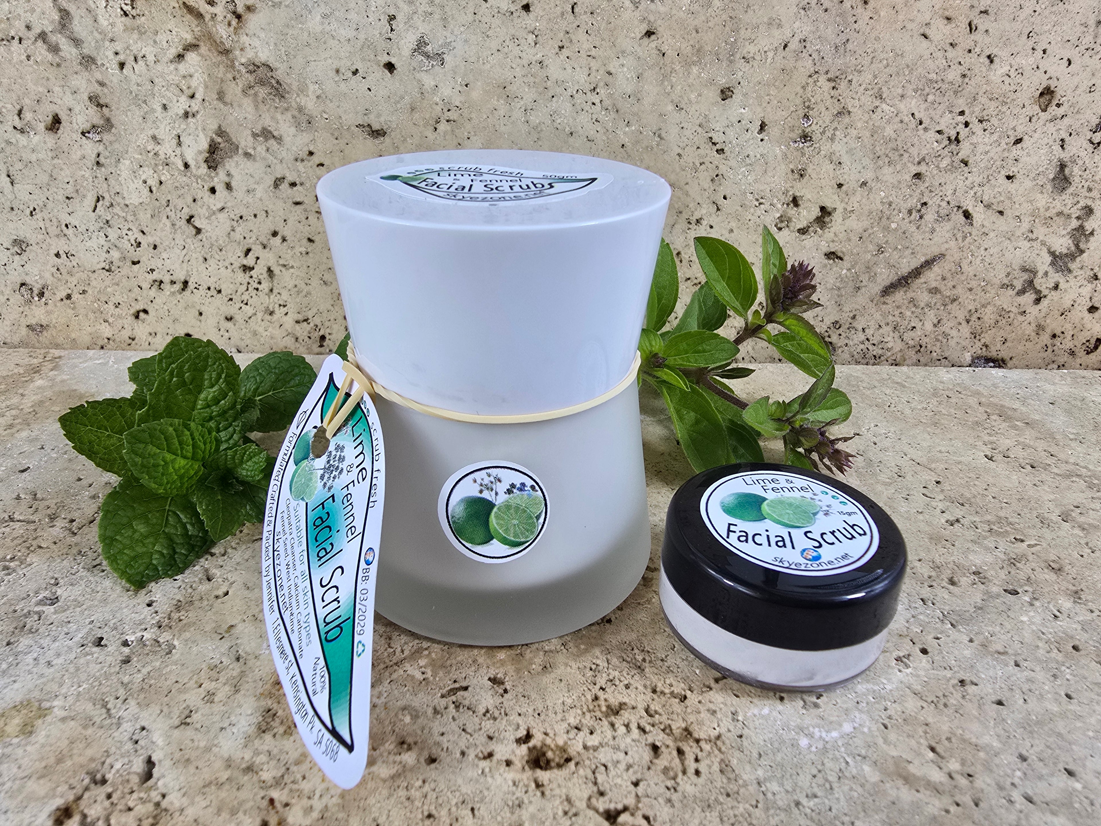 Face Scrub - Lime & Fennel