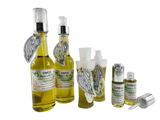 Ginkgo Biloba Infused Oil