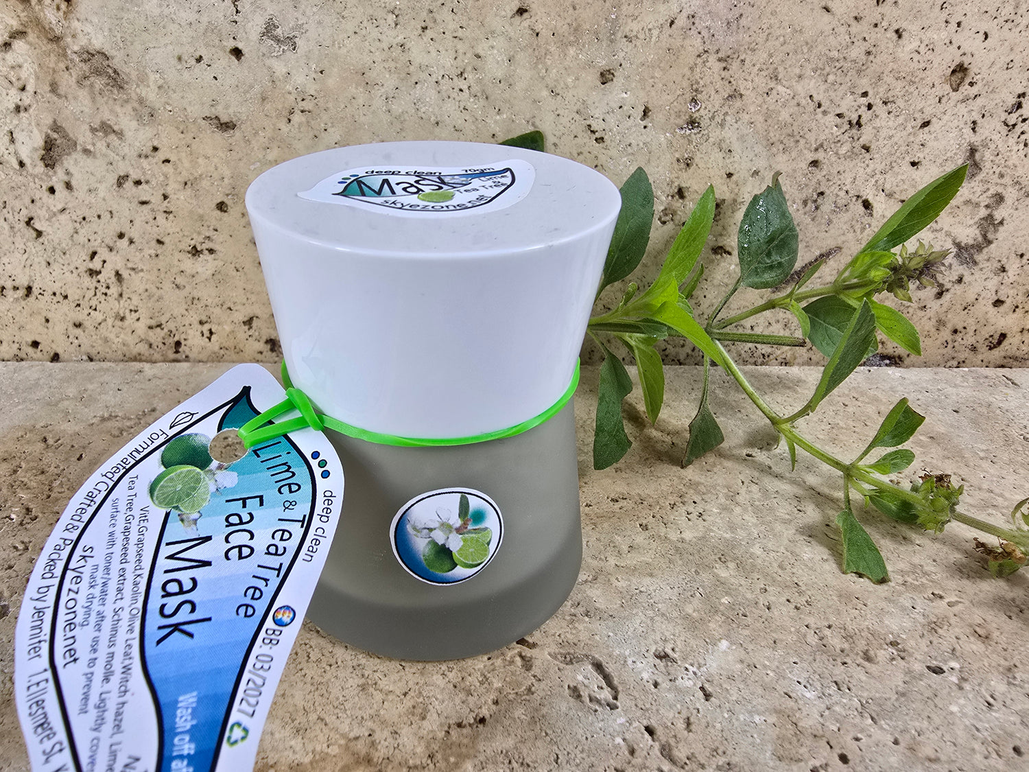 Face Mask - Lime & Tea Tree