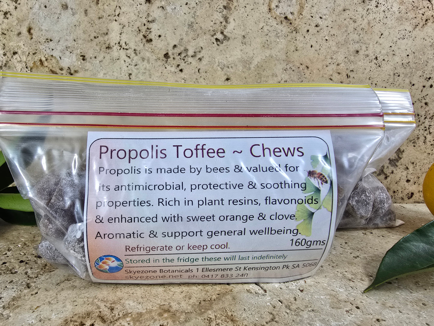 Propolis Toffee ~ Chews
