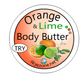 Body Butter - Orange & Lime