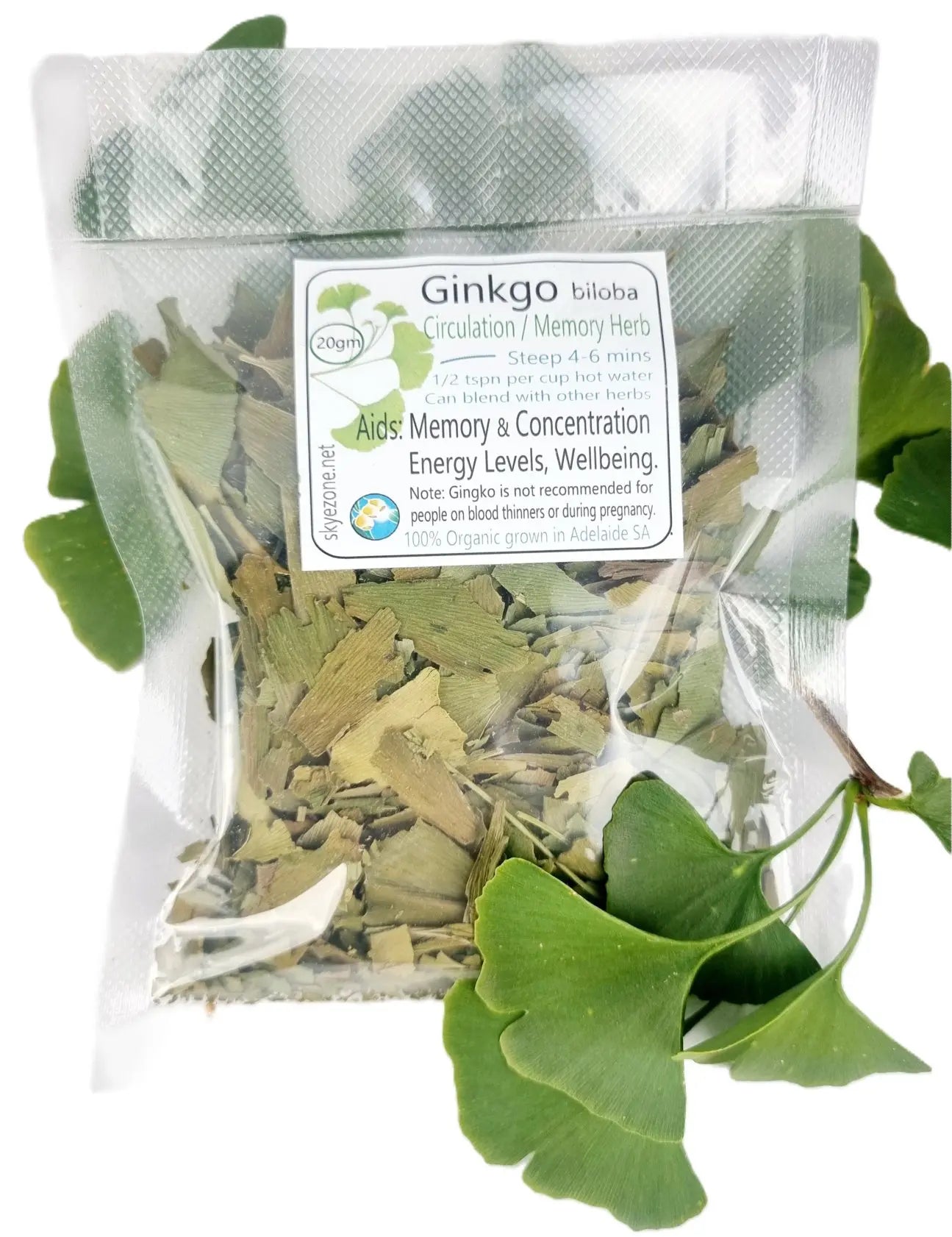 Tea: Ginkgo Biloba Leaf