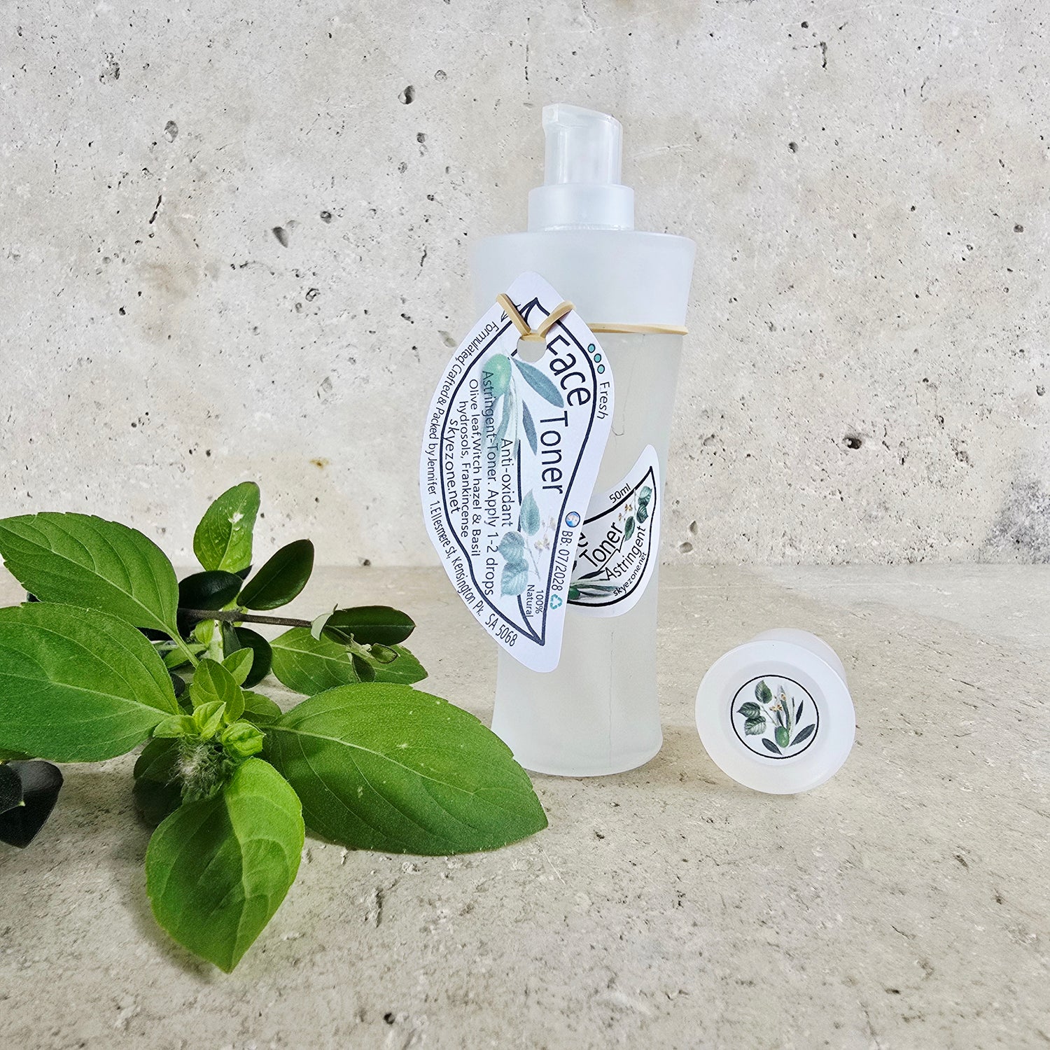 Face Toner - Olive Leaf & Basil